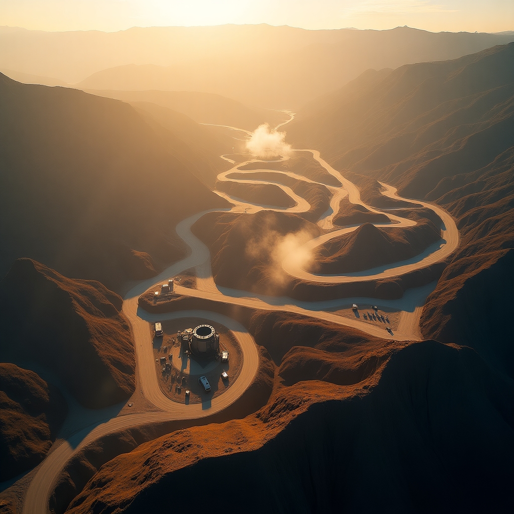 Карьер в Казахстане